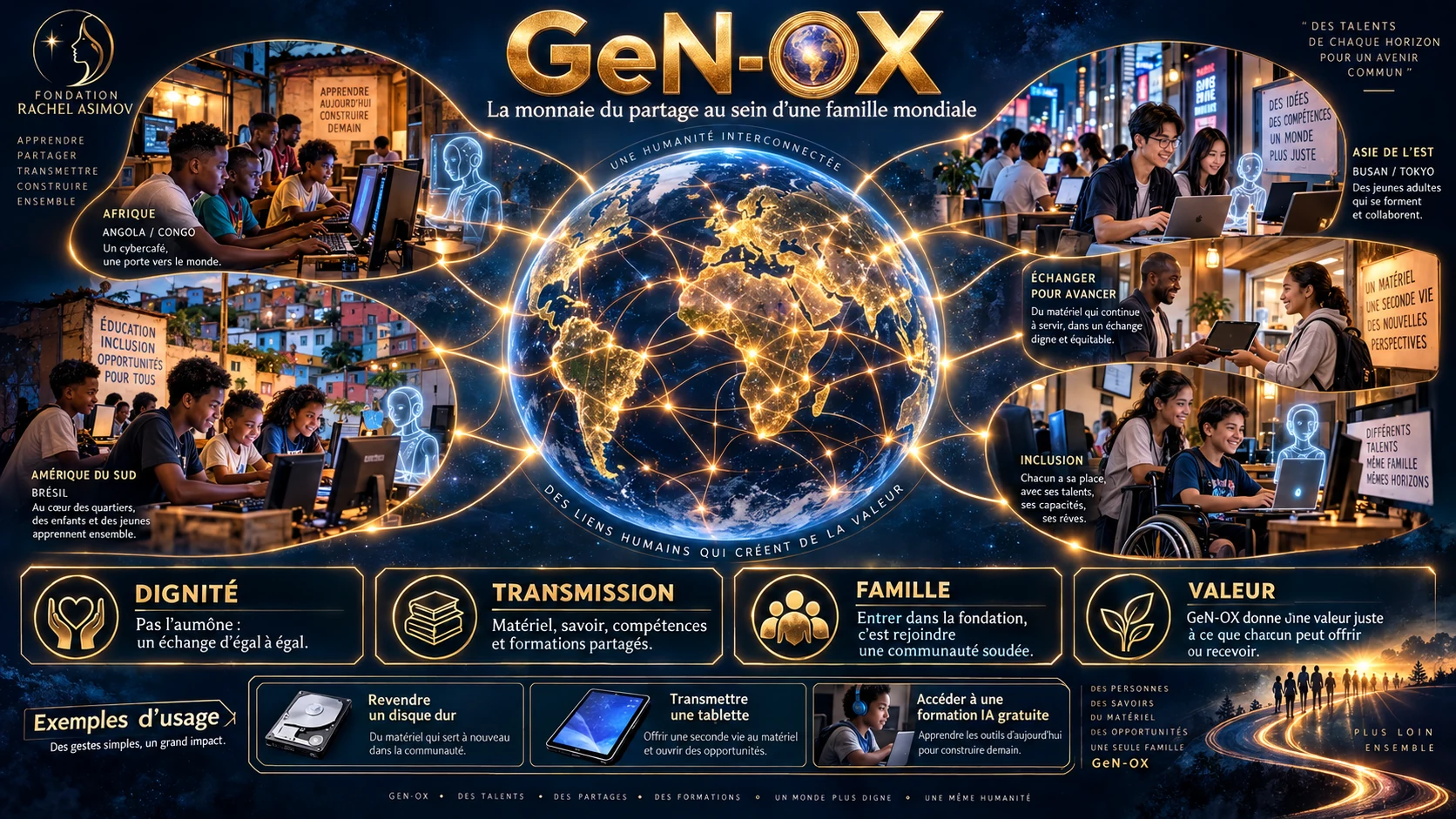 GeN-OX, communauté de partage